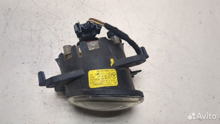 Фара противотуманная Mercedes B W245, 2006