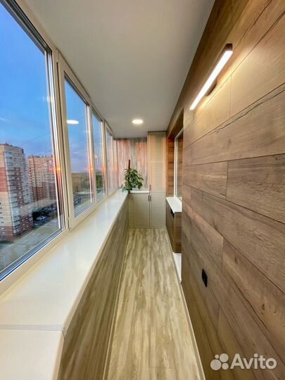 Остекление и отделка балконов и лоджий