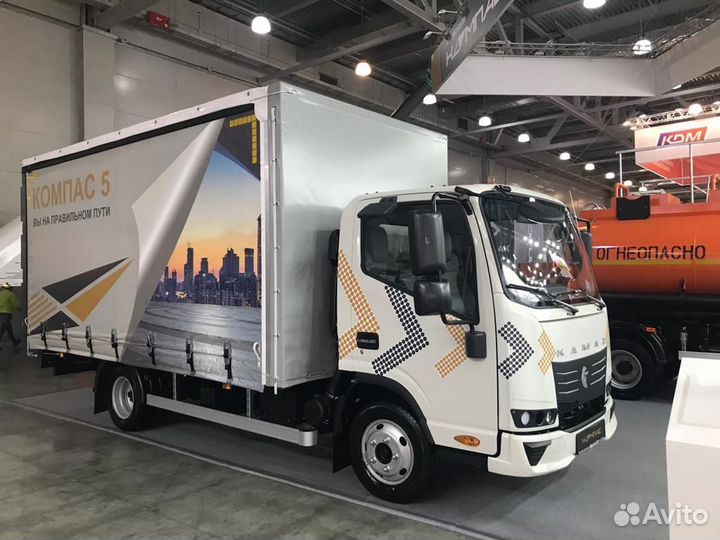 КамАЗ Компас 5 тентованный, 2023