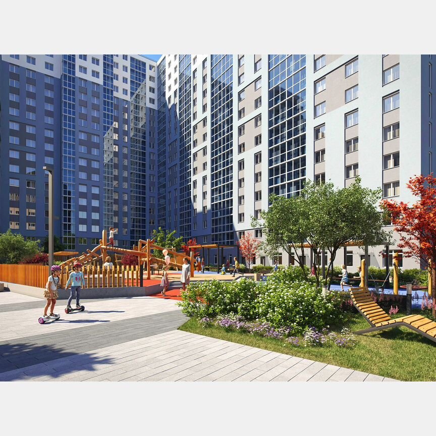 2-к. квартира, 62,1 м², 14/19 эт.