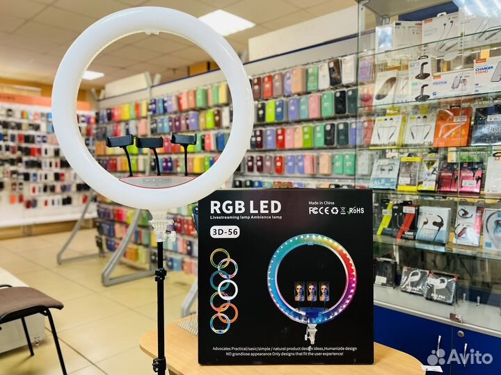 Кольцевая лампа большая