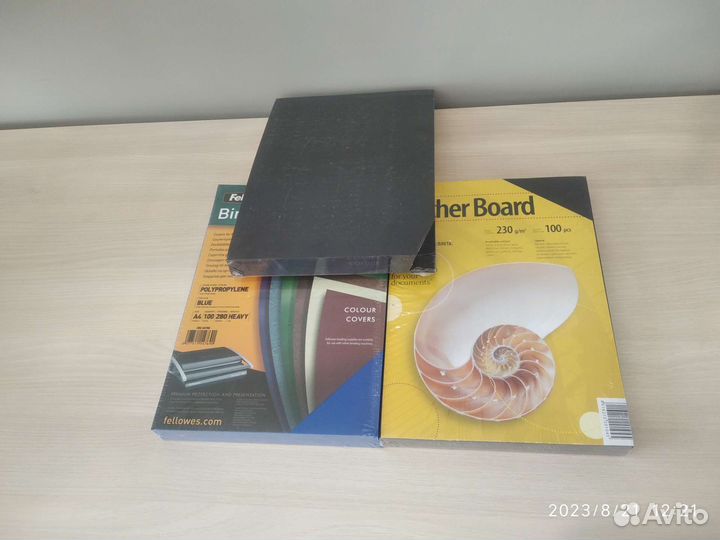 Обложки и пружины для переплёта