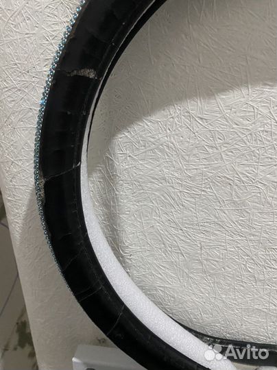 Оплетка на руль со стразами