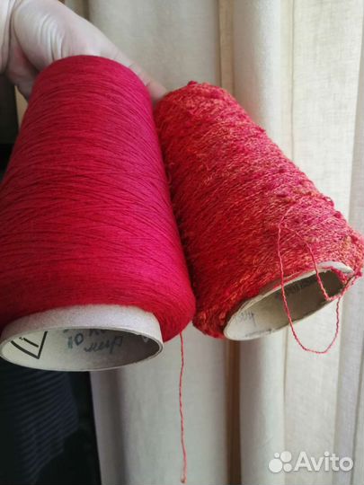 Пряжа кашемир с хлопком