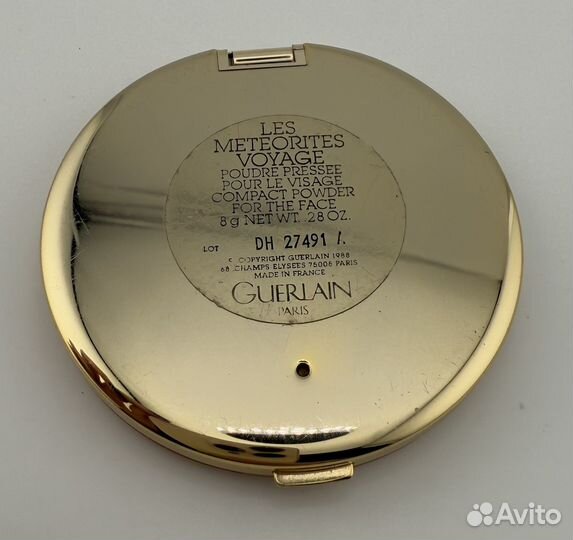 Guerlain meteorites compact 01 mythic винтаж б/у