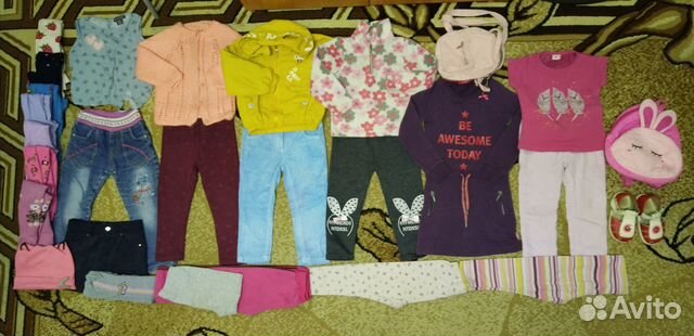 Вещи пакетом на девочку 2-3 года