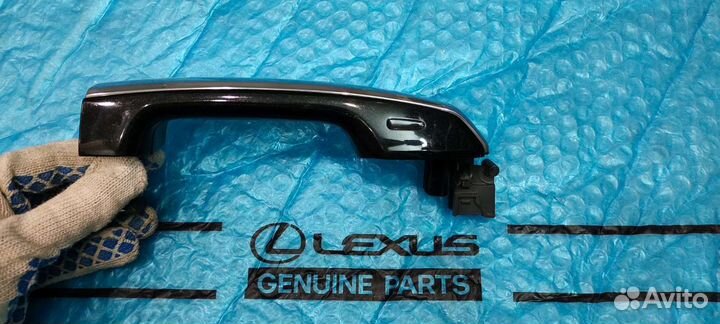Ручка двери Lexus LX 450d левая черная Оригинал