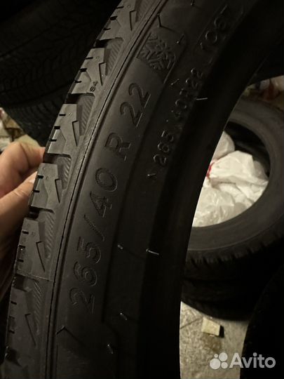 Michelin X-Ice Snow SUV 265/40 R22 и 285/40 R22 110H