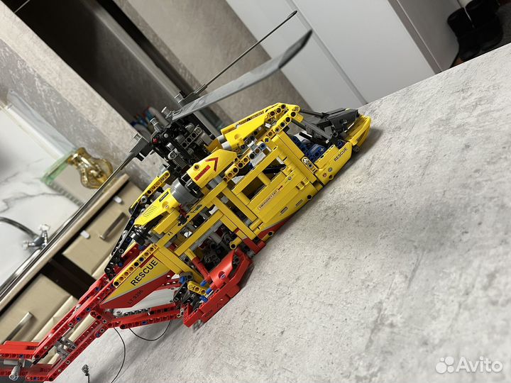 Lego technic вертолет