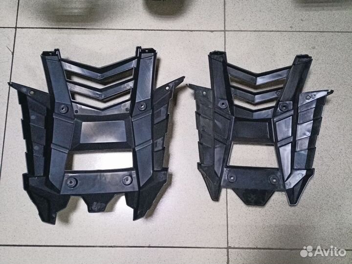 Накладка кенгурятник велс 110-125 куб