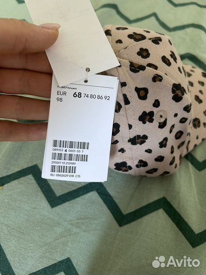 Кепка детская hm новая