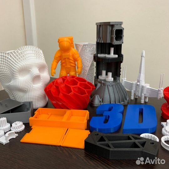 3D печать FDM и LCD, 3D моделирование