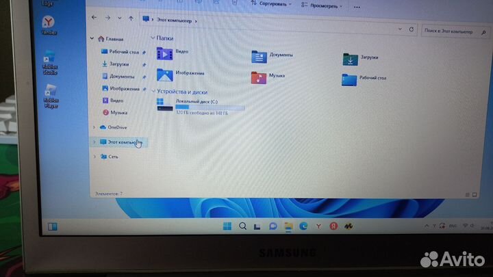 Мощный ноутбук Samsung i5 ssd