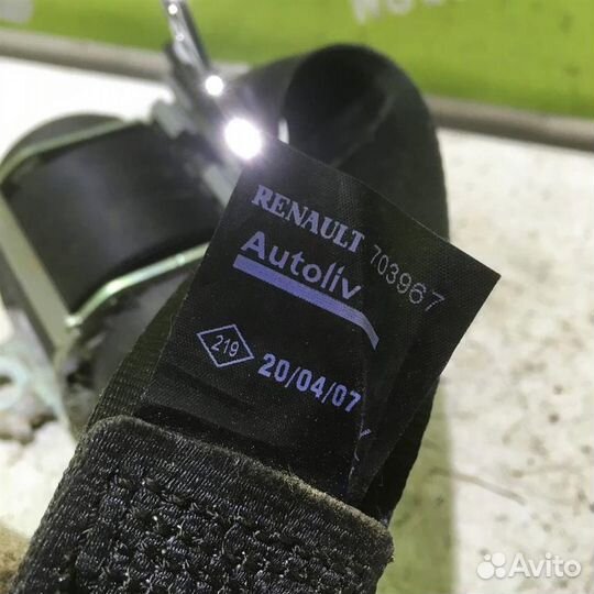 Ремень безопасности Рено Логан