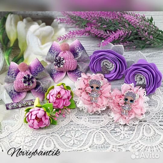 Бантики ручной работы