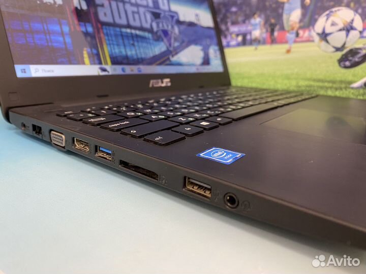 Мощный Ноутбук Asus 4 ядра/8gb/SSD/15.6