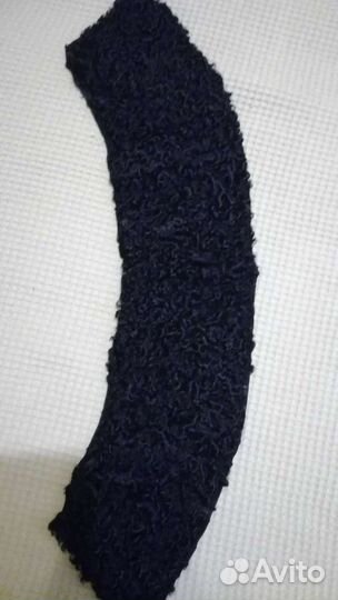 Меховой воротник каракуль