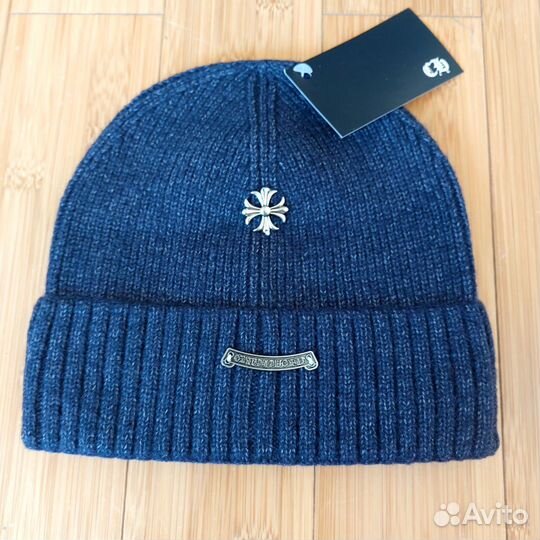 Шапка Chrome hearts premium вязаная