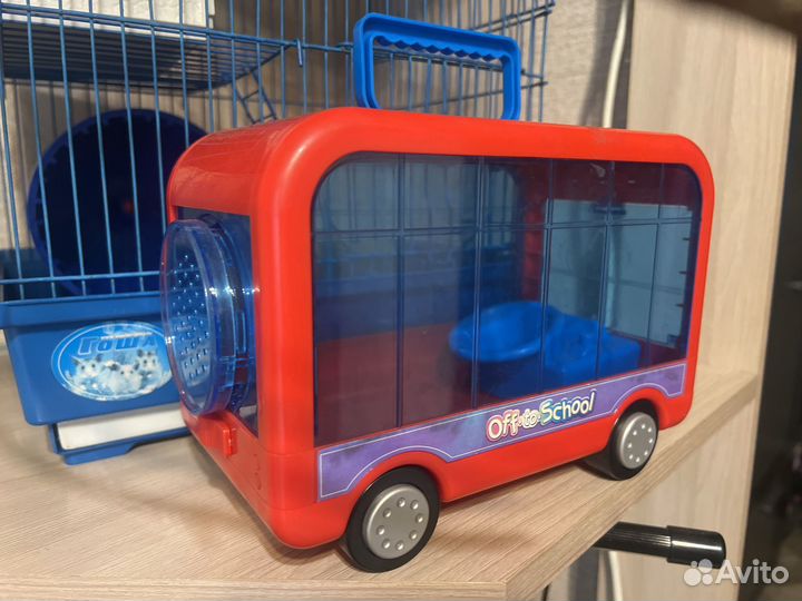 Клетка+переноска+наполнитель для грызунов