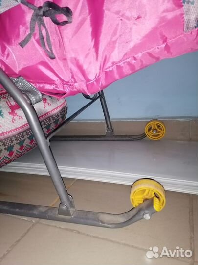 Санки коляска nika kids