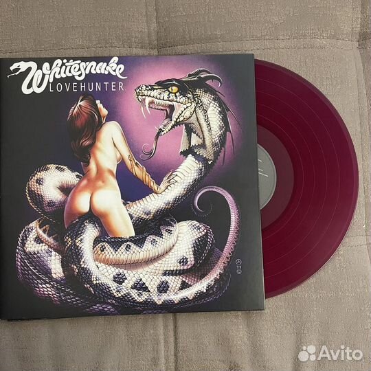 Whitesnake - Love Hunter UK Red Vinyl