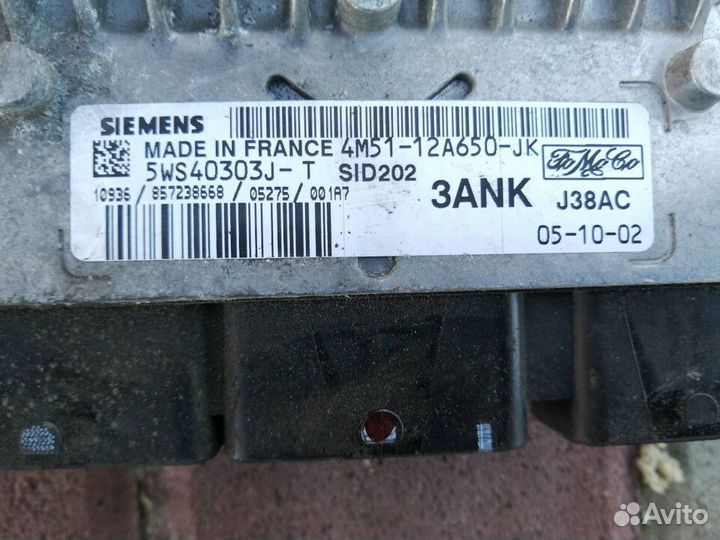 Эбу Двигателя форд фокус 2 1.8 дизель kkda