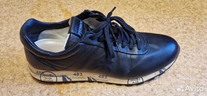 Кроссовки кожаные Premiata