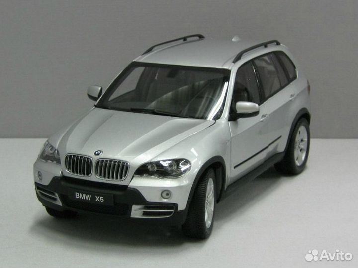 1:18 BMW бмв X5 E70 4.8i Kyosho Серебро