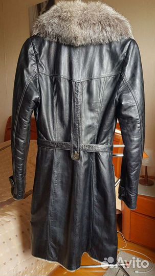 Дубленка кожаная