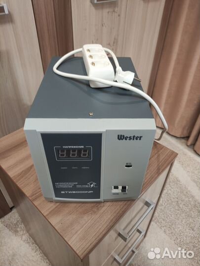 Стабилизатор напряжения wester STW5000NP