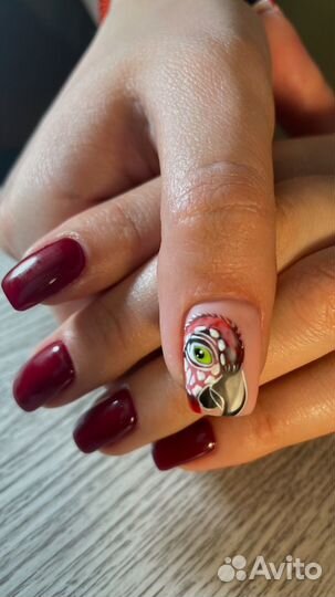 Маникюр гель-лак, коррекция, наращивание