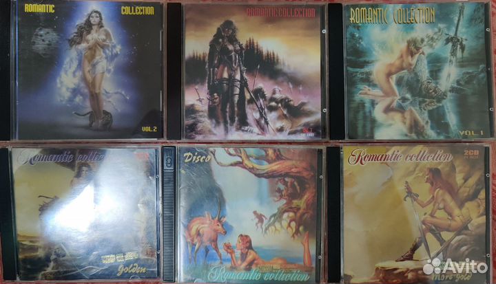 Cd диски Романтическая коллекция