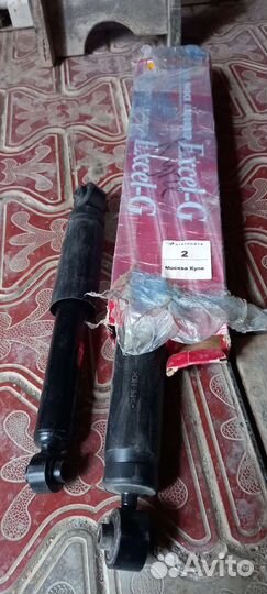 Амортизаторы opel astra caravan 2 шт