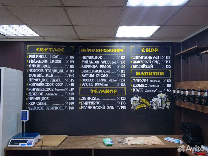 Роспись меловых досок, роспись окон и витрин