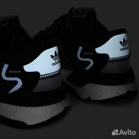 Кроссовки Adidas Nite Jogger Black