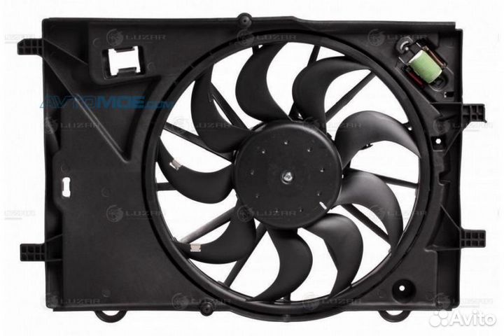 Э/вентилятор охл. для а/м Chevrolet Aveo T300 (11)