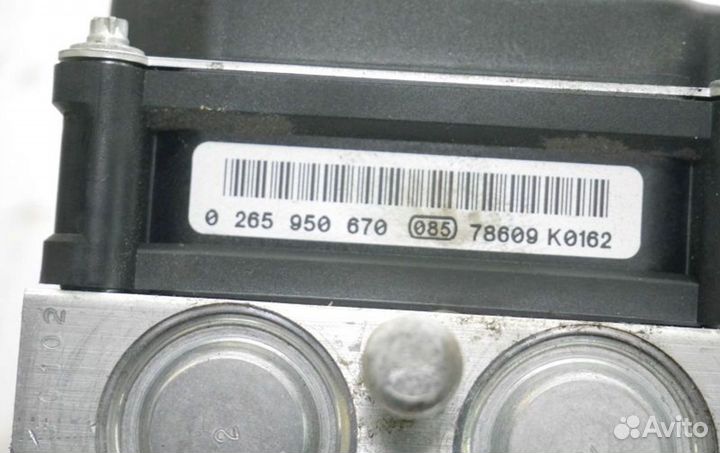 Блок абс, 0265950670 Fiat Bravo 2007 - 2014 года