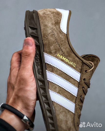 Кроссовки Adidas Hamburg Brown GW9642