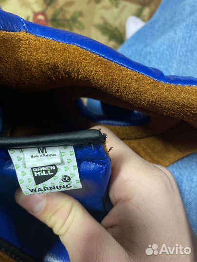 Боксерский шлем green hill