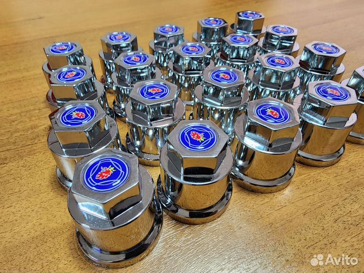 Scania К-кт 20шт Колпаки 22.5 Авто на 32 мм