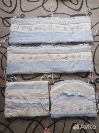 Бортики в детскую кроватку