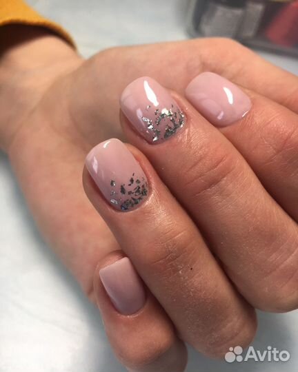 Покрытие-Шеллак. наращивание ногтей