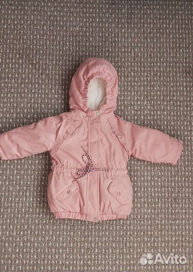 2 Куртки на девочку 80 размер