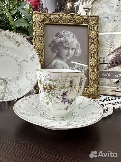 Антикварные чайные пары Германия