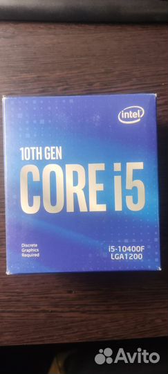 Процессор intel core i5-10400f