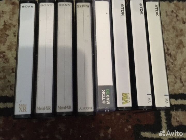 Аудиокассеты TDK, sony. Metal