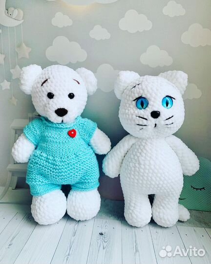 Мягкие игрушки вязаные