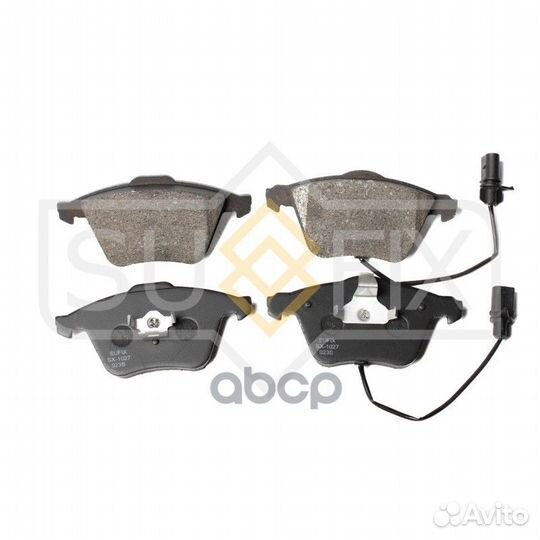 Колодки тормозные дисковые перед прав/лев A