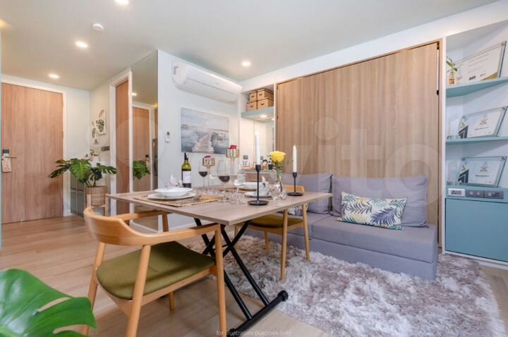 Квартира-студия, 28 м² (Таиланд)