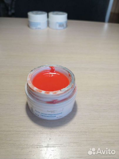 Гель цветной для укрепления и наращивания ногтей